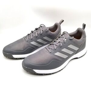 Adidas Tech Response 2.0 Men's Golf Shoes Sz 12 Gray White Low Top Sneakers